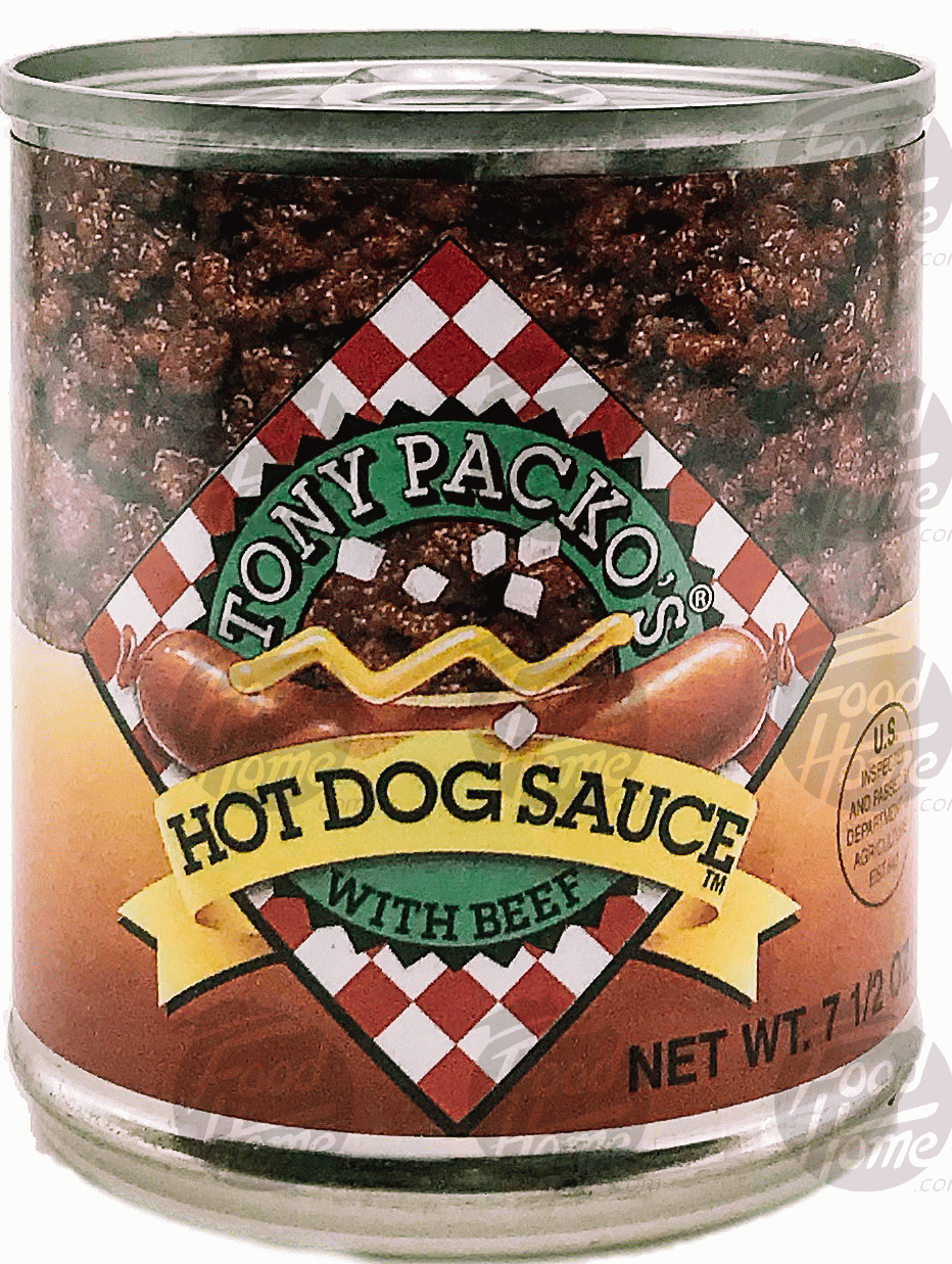 Tony Packo's  hot dog sauce with beef Full-Size Picture